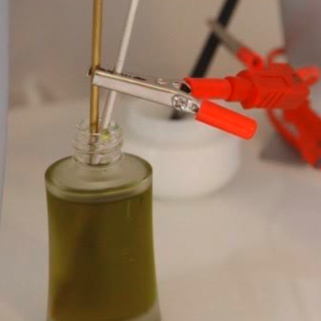 Elektrode für Erzeugung von biodynmamischer Flüssigkeit